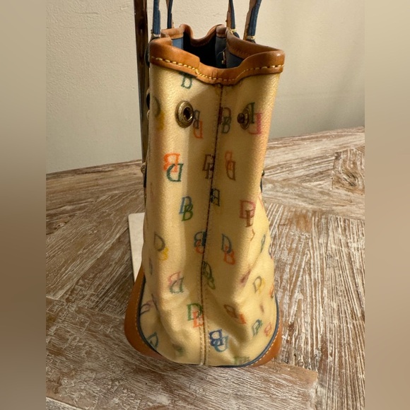 Dooney & Bourke Rainbow monogram Bag with hanging charm - Picture 7 of 14